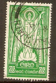 Ireland 1940 2s.6d Emerald green. SG123.